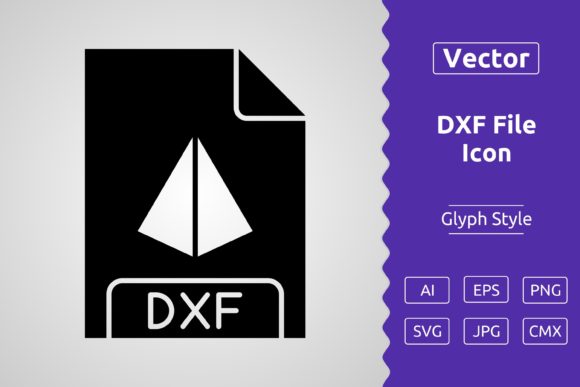 DXF File Format Icon: A Versatile Resource for Designers and Creators