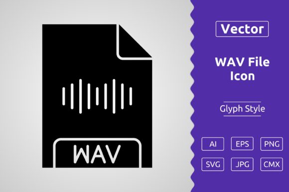 WAV File Format Icon: A Versatile Tool for Design and Development